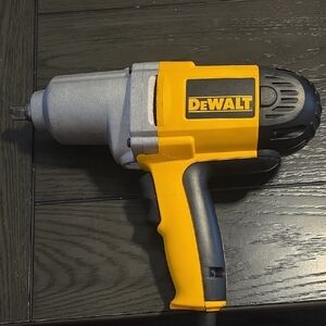 DEWALT Yellow and Black Impact Wrench